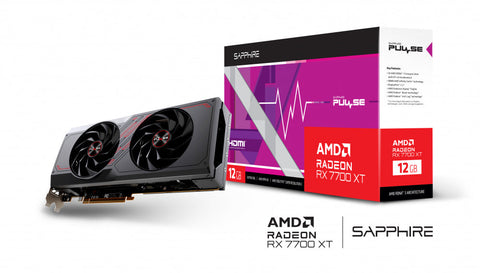 Tarjeta De Video Sapphire Pulse Rx7700Xt 12Gb Ddr6 Dual Hdmi , Display port Tarjeta De Video Sapphire Pulse Rx7700Xt 12Gb Ddr6 Dual Hdmi , Display port