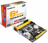 Tarjeta Madre Biostar H81mhv3 Ddr3 Hdmi Pcie Sata 4th, 5th Intel 1150