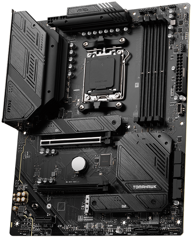 Tarjeta Madre Msi Mag B650 Tomahawk Wifi Ddr5 M.2 Pcie 5.0 Ryzen Am5