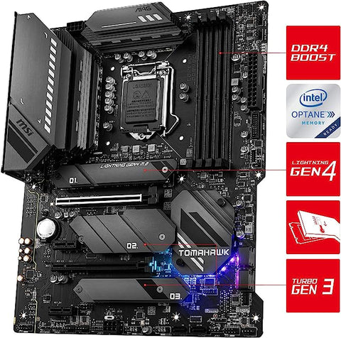 Tarjeta Madre Msi Mag Z590 Tomahawk Wifi 6e Ddr4 M.2 Pcie4.0 11th 1200 Tarjeta Madre Msi Mag Z590 Tomahawk Wifi 6e Ddr4 M.2 Pcie4.0 11th 1200