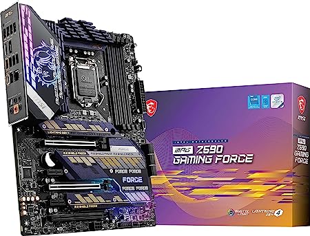 Tarjeta Madre Msi Mpg Z590 Gaming Force Ddr4 M.2 Pcie4.0 11th 1200 Atx Tarjeta Madre Msi Mpg Z590 Gaming Force Ddr4 M.2 Pcie4.0 11th 1200 Atx