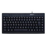 Teclado Brobotix Mini Multimedia, Alambrico Usb, Negro
