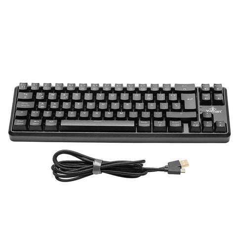 Teclado Gamer Yeyian Ytm-28210b Akil S3500 Mecanic Switch Azul Rgb, Bt Teclado Gamer Yeyian Ytm-28210b Akil S3500 Mecanic Switch Azul Rgb, Bt