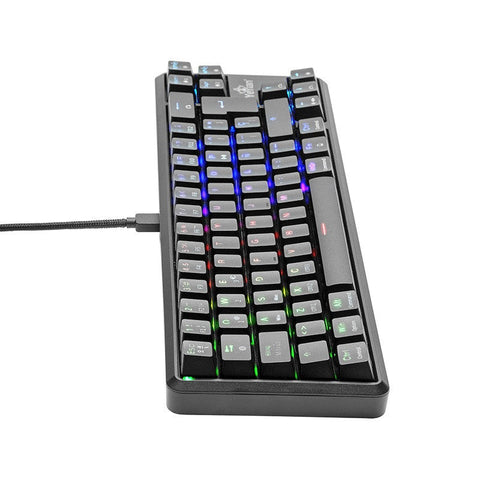 Teclado Gamer Yeyian Ytm-28210b Akil S3500 Mecanic Switch Azul Rgb, Bt Teclado Gamer Yeyian Ytm-28210b Akil S3500 Mecanic Switch Azul Rgb, Bt