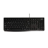 Teclado Logitech K120 Alambrico Usb Negro (920-004422)