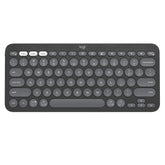 Teclado Logitech Pebble Keys 2 K380S Bt Multidispositivos Graphite (920-011783)