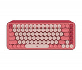 Teclado Logitech Pop Keys Mecanico Inalambrico Coral Rose (920-010715)