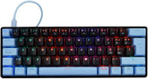 Teclado Mecanico Game Factor 60% Rgb Switch Blue Usb Tipo C Kbg560-Bl