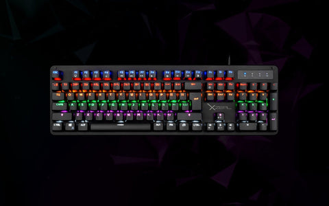 Teclado Mecanico Gamer Xzeal, Switch Rojo, Usb, Negro Xzkx020b Teclado Mecanico Gamer Xzeal, Switch Rojo, Usb, Negro Xzkx020b