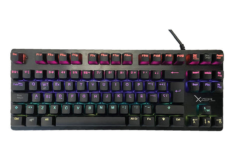Teclado Mecanico Gamer Xzeal, Switch Rojo, Usb, Negro Xzkx020b Teclado Mecanico Gamer Xzeal, Switch Rojo, Usb, Negro Xzkx020b