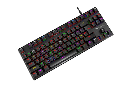 Teclado Mecanico Gamer Xzeal, Switch Rojo, Usb, Negro Xzkx020b Teclado Mecanico Gamer Xzeal, Switch Rojo, Usb, Negro Xzkx020b