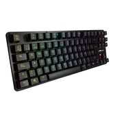 Teclado Mecanico Tkl Game Factor Rgb, Usb Negro, Switch Red Kbg500