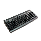 Teclado Qian Qpa1702 Alambrico Pos Negro Multimedia Extendido