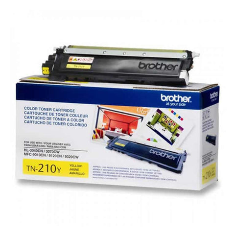 Toner Brother Amarillo 1400 Pag Para Hl3040Cn 3070Cw Mfc9010Cn Tn210Y Toner Brother Amarillo 1400 Pag Para Hl3040Cn 3070Cw Mfc9010Cn Tn210Y