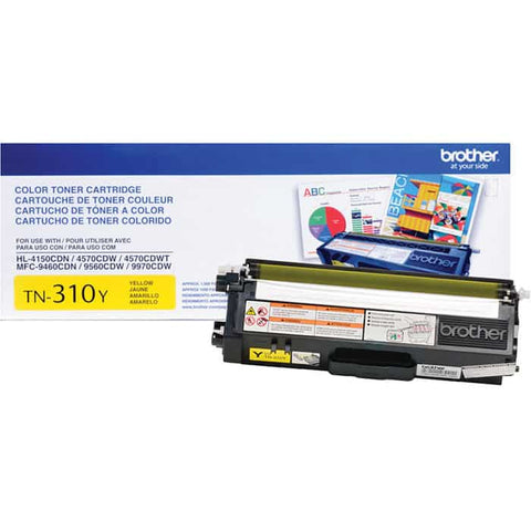 Toner Brother Tn310y Amarillo 1,500 Paginas Para Mcf9970cdw Toner Brother Tn310y Amarillo 1,500 Paginas Para Mcf9970cdw