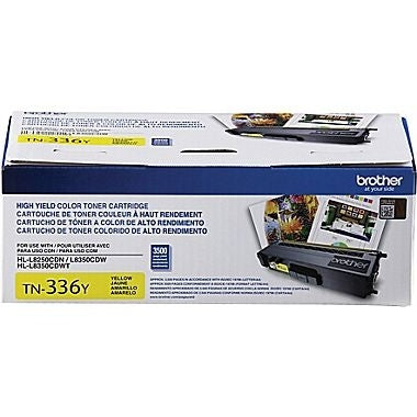 Toner Brother Tn336y Amarillo 3,500 Paginas Para Hll8250cdn, 8350cdw, Mfc8850cd Toner Brother Tn336y Amarillo 3,500 Paginas Para Hll8250cdn, 8350cdw, Mfc8850cd