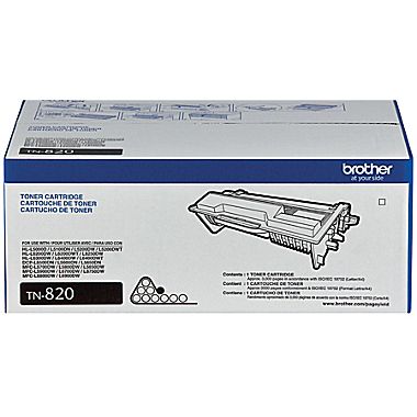 Toner Brother Tn820 Negro 3,000 Paginas, Hll5100dn, Hll6200dw