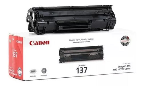 Toner Canon 137 Negro Series Mf210 220 9435B001Aa Toner Canon 137 Negro Series Mf210 220 9435B001Aa