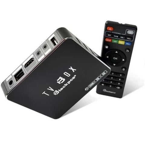 Tv Box Blackpcs Eo104k-Bl, Ethernet (Rj-45), Wlan, 3840 X 2160, Android 7.1, 1gb, 8gb Tv Box Blackpcs Eo104k-Bl, Ethernet (Rj-45), Wlan, 3840 X 2160, Android 7.1, 1gb, 8gb