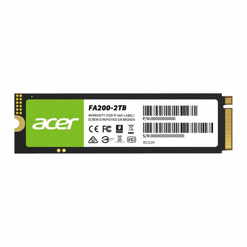 Unidad Ssd Acer Fa200 2Tb M.2 Nvme Gen4 7200Mb/S (Bl.9Bwwa.125)