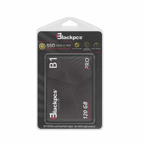 Unidad Ssd Blackpcs B1 120gb 560mb, S Sata Iii 2.5" (As201-120) Unidad Ssd Blackpcs B1 120gb 560mb, S Sata Iii 2.5" (As201-120)