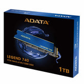 Unidad Ssd M.2 Adata Legend 740 Pcie G3 250 Gb (Aleg-740-250gcs)