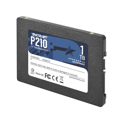Unidad Ssd Patriot P210 1tb Sata Iii 2.5" (P210s1tb25) Unidad Ssd Patriot P210 1tb Sata Iii 2.5" (P210s1tb25)