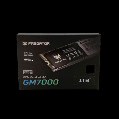 Unidad Ssd Predator Gm7000 1tb M.2 Nvme Gen4x4 7400mb, S Bl.9bwwr.105 Unidad Ssd Predator Gm7000 1tb M.2 Nvme Gen4x4 7400mb, S Bl.9bwwr.105