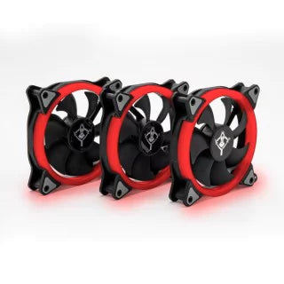Ventilador Gamer Yeyian Led Rojo Yct-050720r Typhoon, 120mm, 3pzas Ventilador Gamer Yeyian Led Rojo Yct-050720r Typhoon, 120mm, 3pzas
