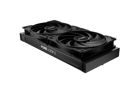 Enfriamiento Líquido be quiet! Pure Loop 2 – Radiador 280mm Negro – Estabilidad Térmica Superior – Confiable