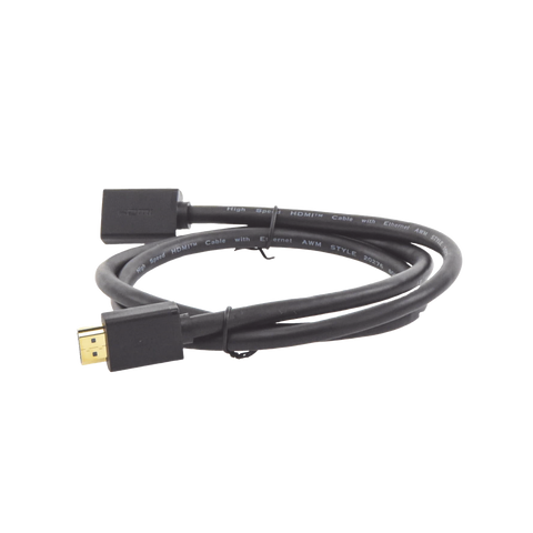 Cable Extensor HDMI de 1 Metro (3.28 Pies) | 4K@60Hz | 3D | HDR | Macho a Hembra | Núcleo de Cobre Estañado | Transmisión Estable