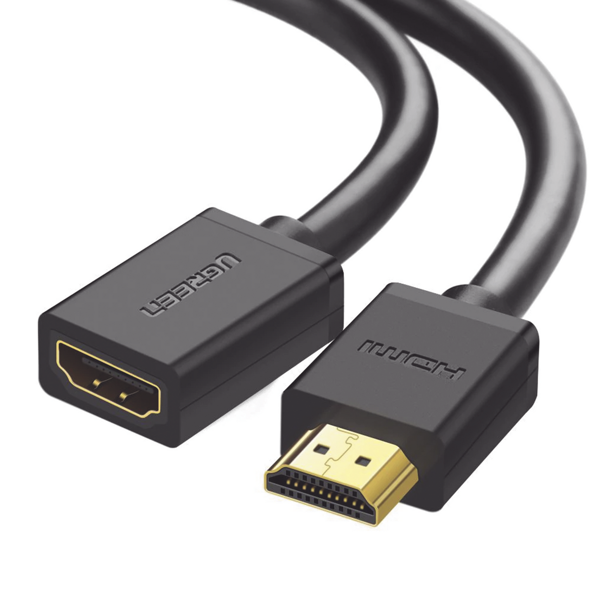 Cable Extensor HDMI de 1 Metro (3.28 Pies) | 4K@60Hz | 3D | HDR | Macho a Hembra | Núcleo de Cobre Estañado | Transmisión Estable