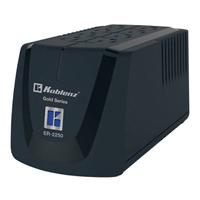 Regulador De Voltaje Koblenz Er-2250, 2250 Va / 1000 W, 8 Contactos Nema 5-15R, Luz Led, Disyuntor Termico. 5 Años De Garanta, Poliza De Seguro Por 10,000 Usd En Equipo Conectado. Sku 00-1588-3