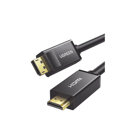 Cable DP Macho a HDMI Macho - Longitud 5 Metros (16.40 Pies) - Soporta 4K@30Hz - Soporta 3D - Cobre EstaÑado 28AWG - Blindaje Interno MÚltiple - TransmisiÓn Unidireccional - BotÓn de LiberaciÓn - Chip de Última GeneraciÓn.