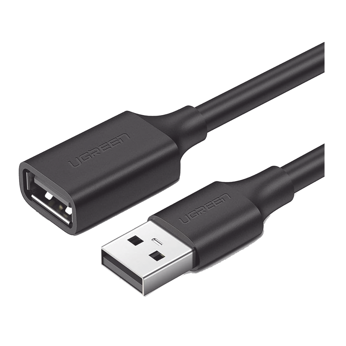 Cable Extensor USB 2.0 A a A - 1 metro - Macho-Hembra - Ultra Durabilidad - Núcleo de Cobre Estañado 28/22 AWG - Blindaje Interior Múltiple | Ideal para teclado, mouse, impresoras, etc.
