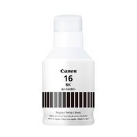Botella De Tinta Canon Gi-16 Bk Negra,Rendimiento 9,000 Paginas,Compatible: Maxify Gx7010,Maxify Gx6010,Maxify Gx5010