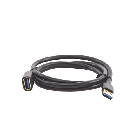 Cable Extensor USB 3.0 | 1 Metro | Macho-Hembra | 5 Gbps | Ultra Durabilidad | Núcleo de cobre estañado 28/22 AWG | Blindaje interior múltiple | Ideal para teclado, mouse , etc.