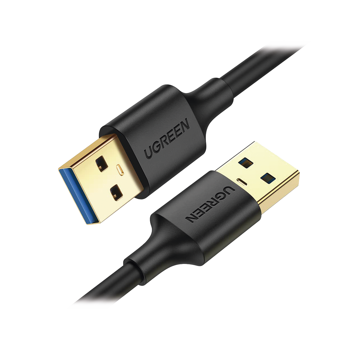 Cable USB-A 3.0 a USB-A 3.0 | 1 Metro | Macho a Macho | Conector Niquelado | Núcleo de Cobre Estañado | Blindaje Múltiple | Velocidad 5Gbps | No Requiere Controlador | Compatible con USB2.0 Y USB 1.1