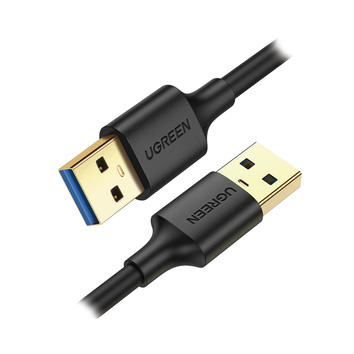 Cable USB-A 3.0 a USB-A 3.0 | 2 Metros | Macho a Macho | Conector Niquelado | Núcleo de Cobre Estañado | Blindaje Múltiple | Velocidad 5Gbps | No Requiere Controlador | Compatible con USB2.0 Y USB 1.1