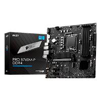 Mb Msi B760 Intel S-1700 14A/13A/12A Gen/4X Ddr5 4800/1Xdp/Hdmi/M.2/4X Usb3.2/Usb-C/Atx/Gama Media/Rgb
