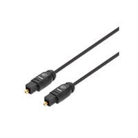 CABLE AUDIO MANHATTAN 356084 - TOSLINK  3.0M - NEGRO
