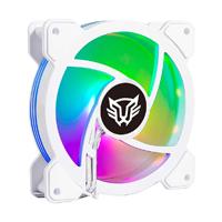 Ventilador Para Pc Balam Rush Eolox Blaze Ex50W / Flujo De Aire 30.71 Cfm / Silencioso 221 Db / Velocidad 1200 Rpm / Pines 3 Macho Y Hembra / Blanco / Aura Rgb / Br-938075