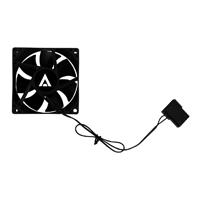 VENTILADOR ACTECK POLAR EG VG80  DE AIRE,  1800 RPM,  21.8 CFM,  RODAMIENTO HIDRAULICO, 7 ASPAS, CONECTOR MOLEX,  80 X 25 MM -AC-938129