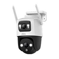 CAMARA IP, IMOU, IPC-S7XN-10M0WED, CRUISER DUAL 5MP  5MP,  WIFI, DUAL LENS - PT Y FIJA, FULL COLOR, EXTERIOR, ALARMA, AUDIO BIDIRECCIONAL, LUZ LED,  AUTO TRACKING,  RANURA MICRO SD