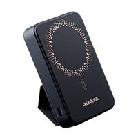 Bateria De Respaldo Adata Power Bank Magnético Pr100 10000 Mah / Usb-C / Carga Inalámbrica / Negro (Pr100-12Bk)