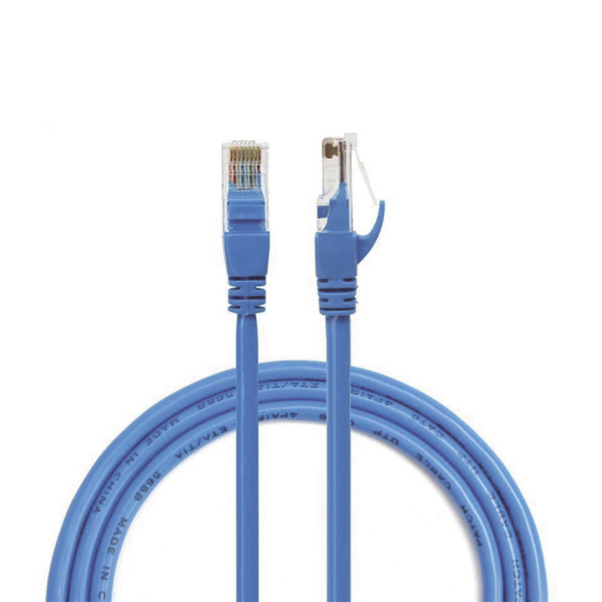 Cable de Parcheo UTP Cat6 | 10m | Azul