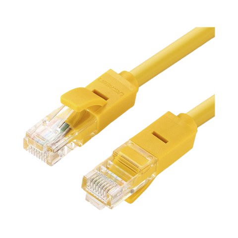 Cable de Parcheo UTP Cat5e | 5m | Amarillo