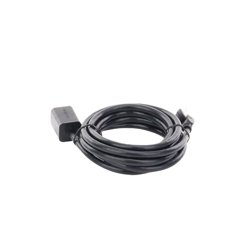 Cable de Extensión Cat6 RJ45 F/UTP | Macho a Hembra | 2 Metros (6.56 Pies) | Método de Conexión 568B | Velocidad de Transmisión 1000Mbps | Ancho de Banda del Canal 250MHz | Caja de Cobre | Negro