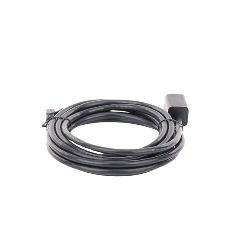 Cable de Extensión Cat6 RJ45 F/UTP | Macho a Hembra | 3 Metros (9.84 Pies) | Método de Conexión 568B | Velocidad de Transmisión 1000Mbps | Ancho de Banda del Canal 250MHz | Caja de Cobre | Negro