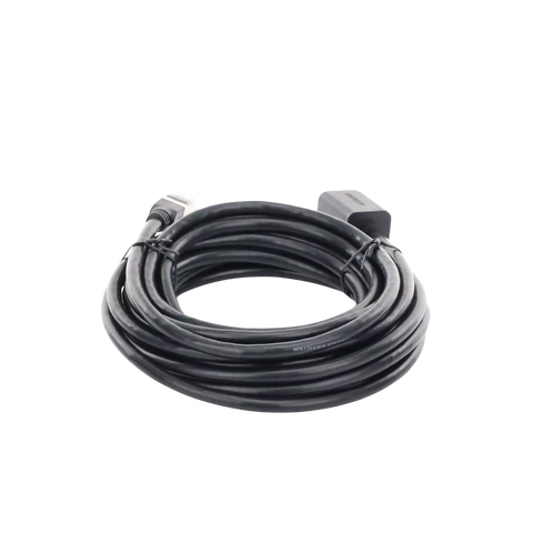 Cable de Extensión Cat6 RJ45 F/UTP | Macho a Hembra | 5 Metros (16.40 Pies) | Método de Conexión 568B | Velocidad de Transmisión 1000Mbps | Ancho de Banda del Canal 250MHz | Caja de Cobre | Negro